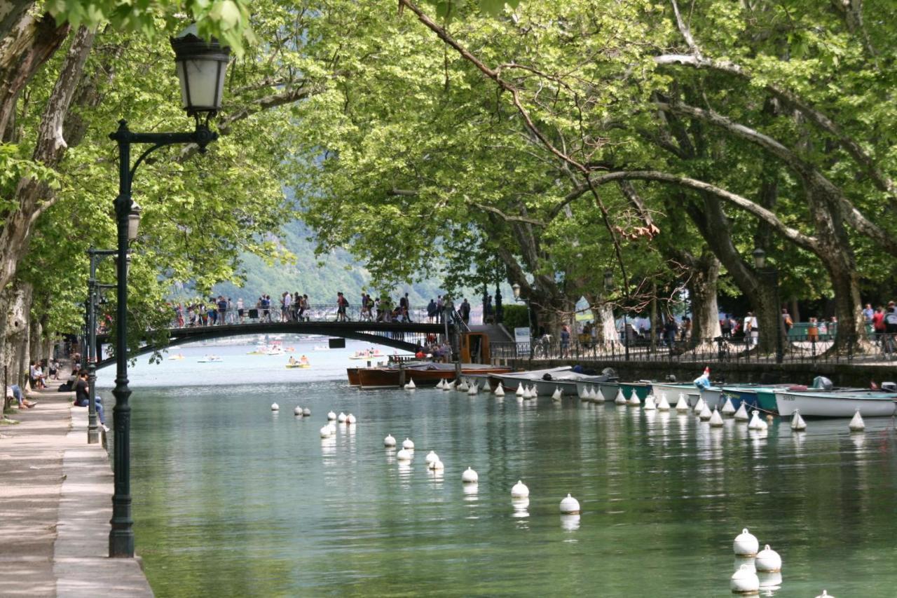 Le Canal - Nice Studio On The Venice Of The Alps อานซี ภายนอก รูปภาพ